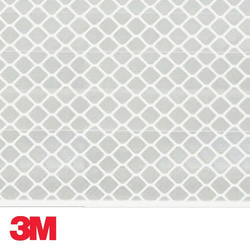 3M ECE104 Contour Tape (Rigid Grade) White 50M